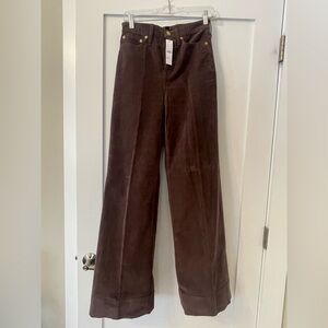 NWT J. Crew Trouser Corduroy Pants